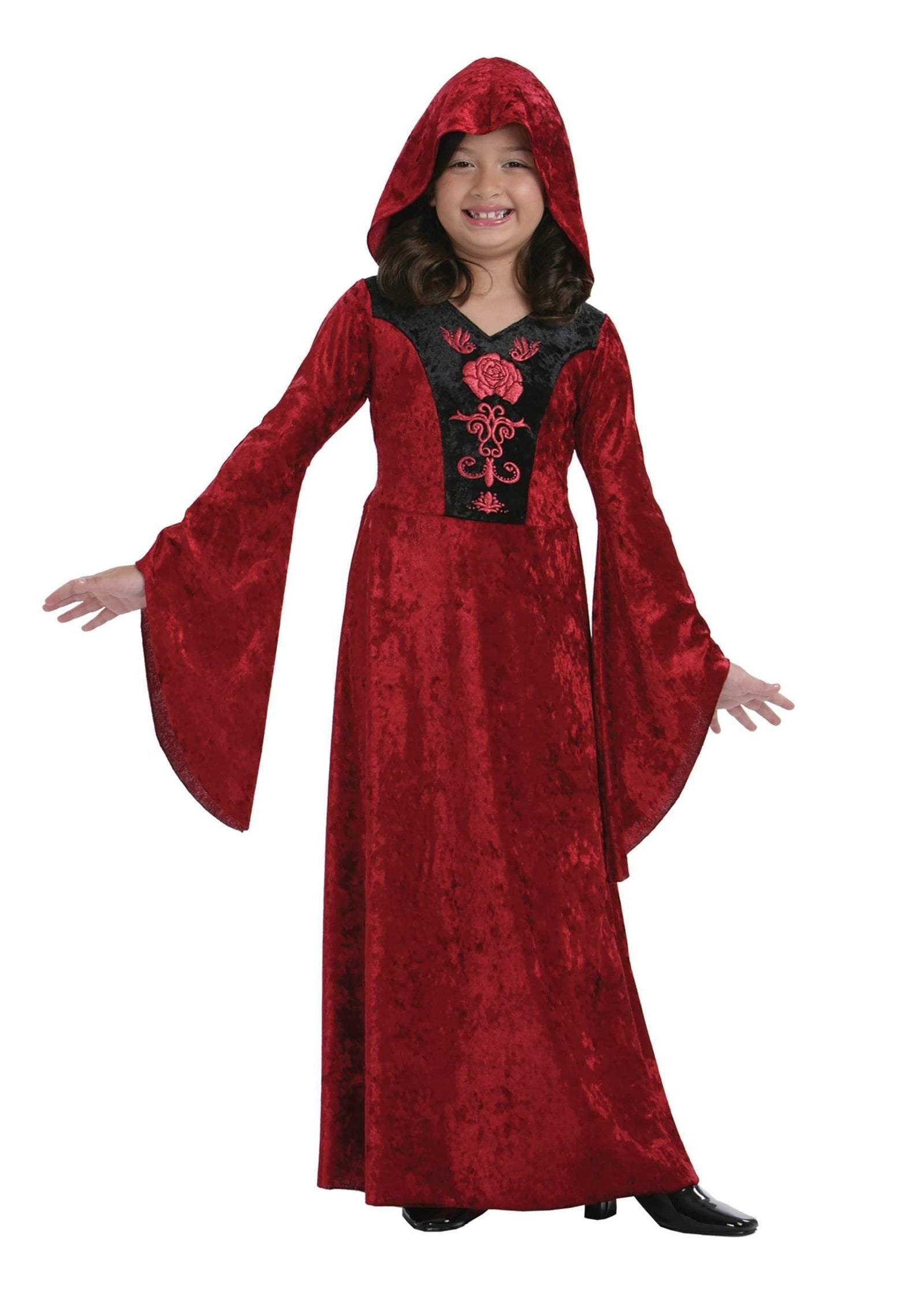 Gothic Vampiress Childrens Costume 1