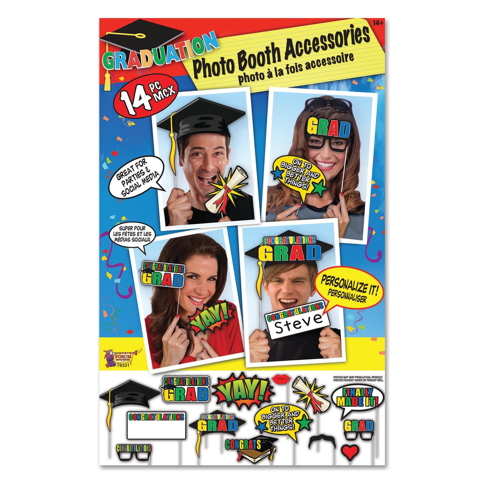 Graduation Photo Booth Kit Wedding Entertainment 1