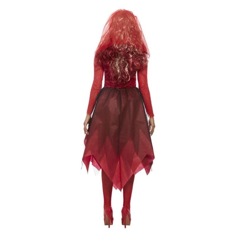Grave Yard Bride Costume Red 2