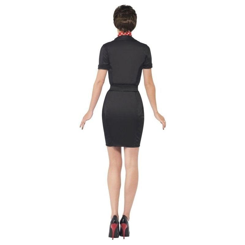 Grease Rizzo Costume Black Diner Dress 2