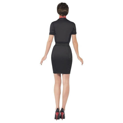 Grease Rizzo Costume Black Diner Dress 2