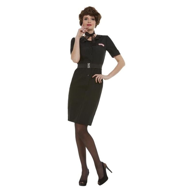 Grease Rizzo Costume Black Diner Dress 1