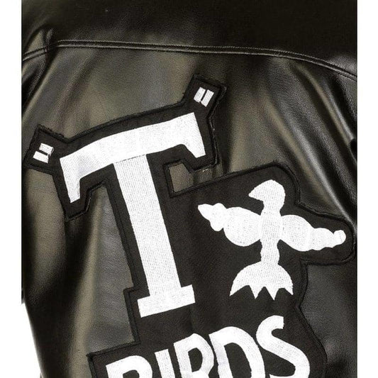 Grease T Birds Jacket Kids Black Stylish and Iconic Costume 2