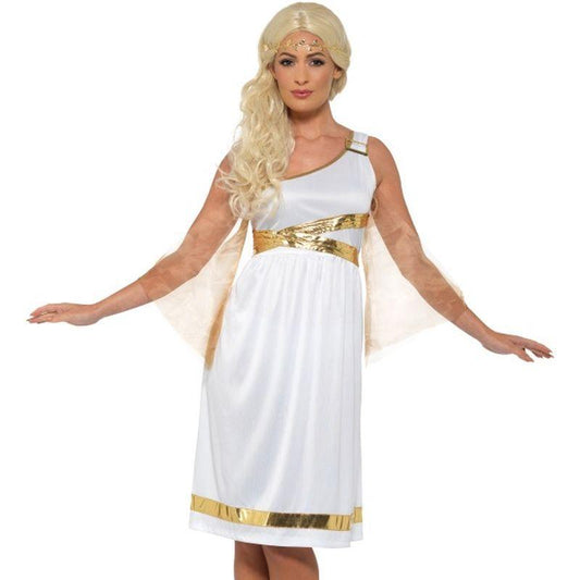 Grecian Costume Adult White 1