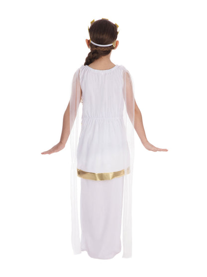 Grecian Girls Costume White Greek Kids Dress 3