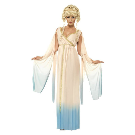 Greek Princess Costume Cream Adult White 1