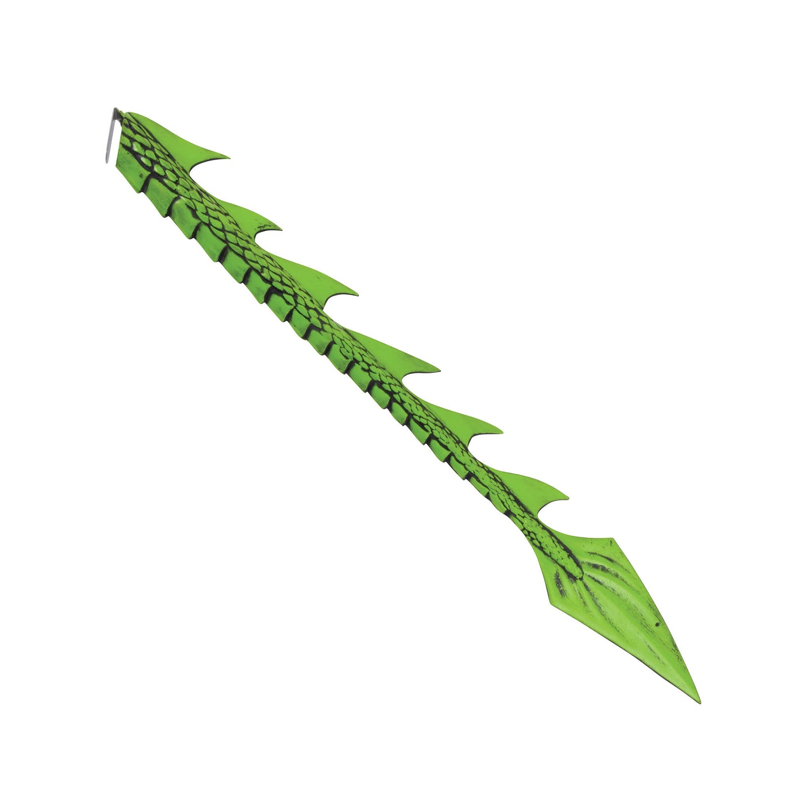 Green Clip On Dragon Tail Costume Accessory 1