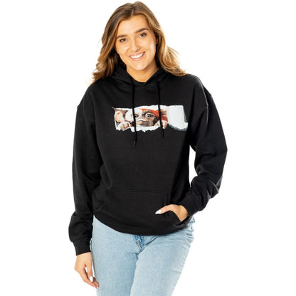 Gremlins Adult Unisex Black Front Back Tear-away Hoodie 4