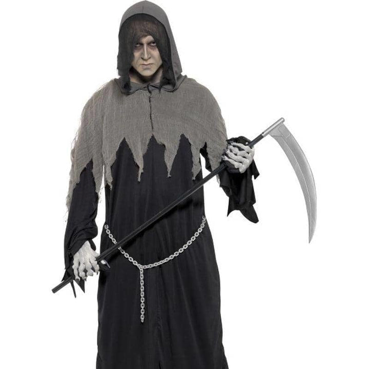Grim Reaper Robe Costume Adult Black_1