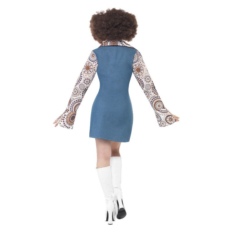 Groovy Dancer Costume Blue Adult 2
