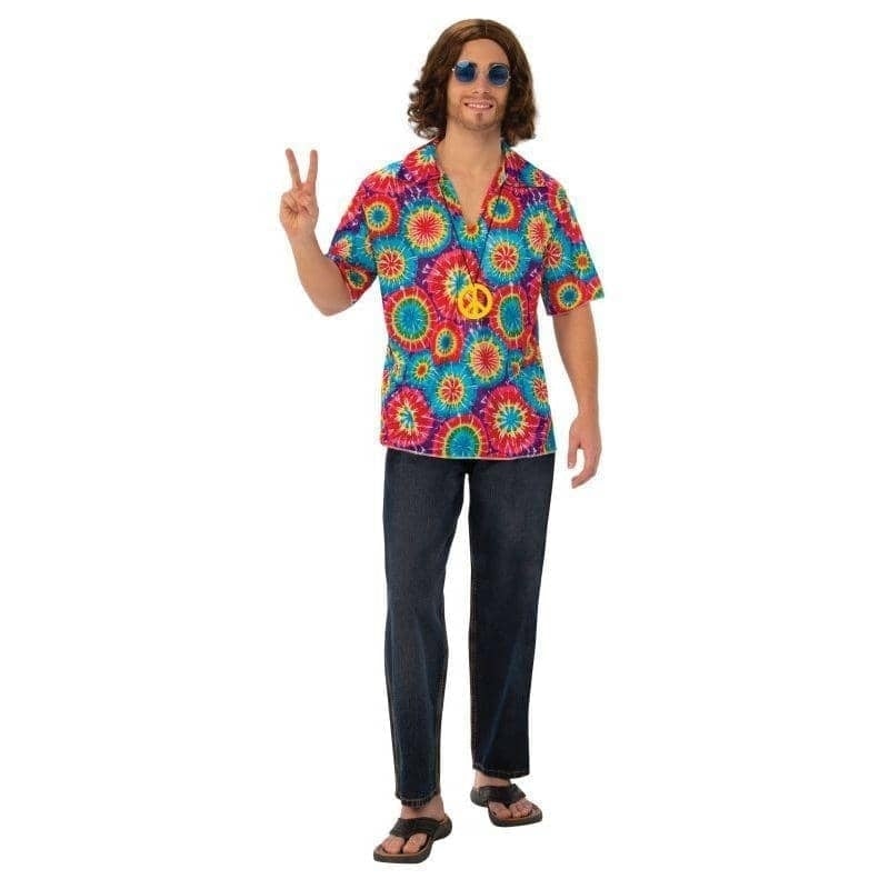 Groovy Psychedelic Hippy Mens Costume_1