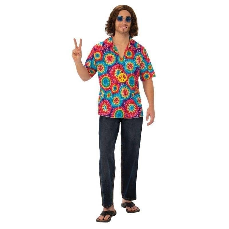 Groovy Psychedelic Hippy Mens Costume 1