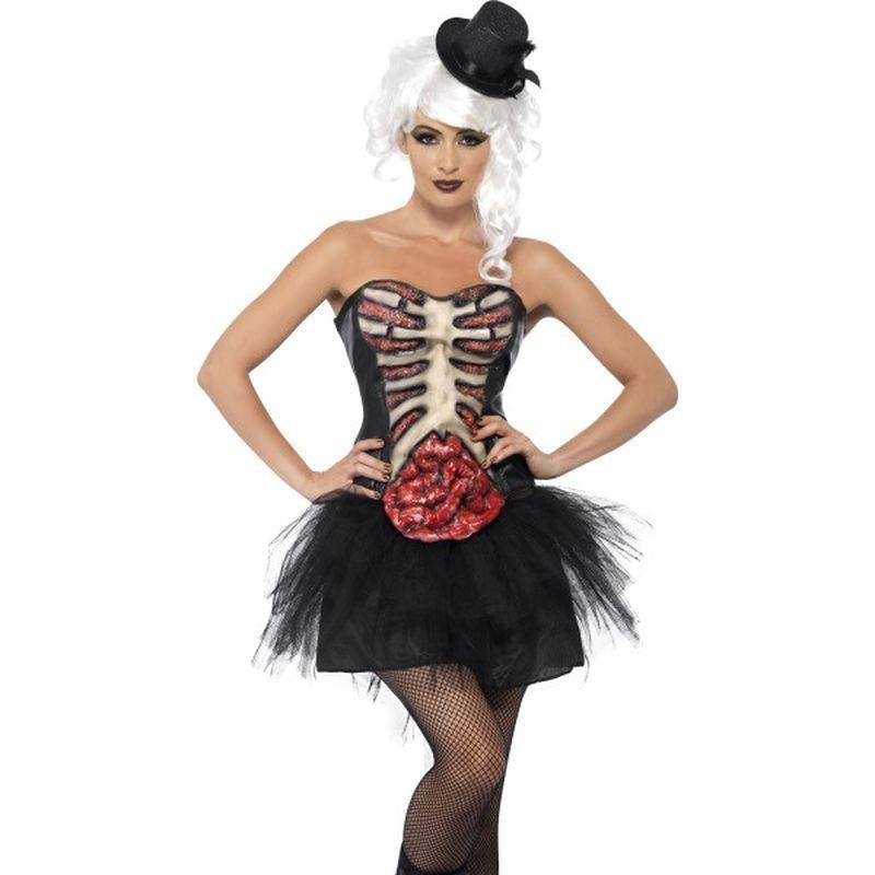 Grotesque Burlesque Corset Adult Black 1