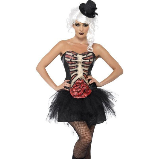 Grotesque Burlesque Corset Adult Black 1