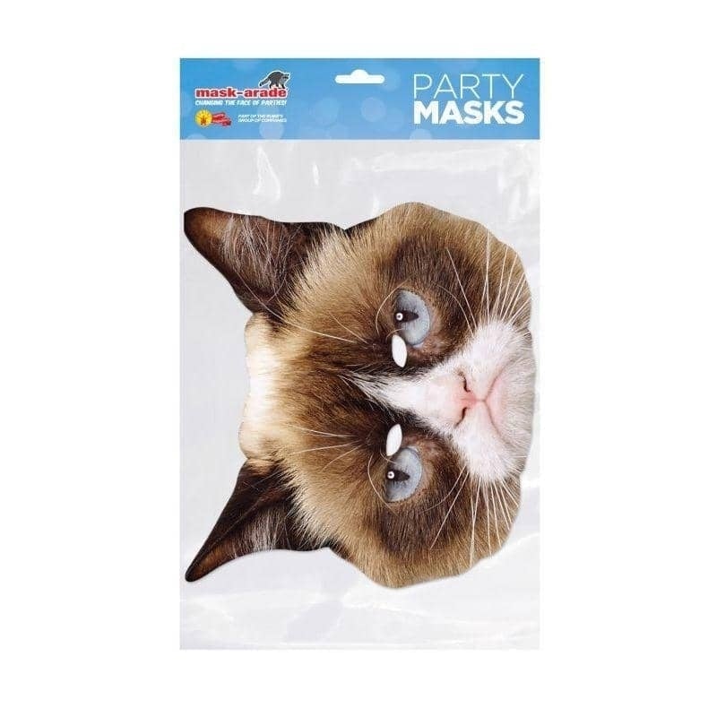 Grumpy Cat Card Mask 1