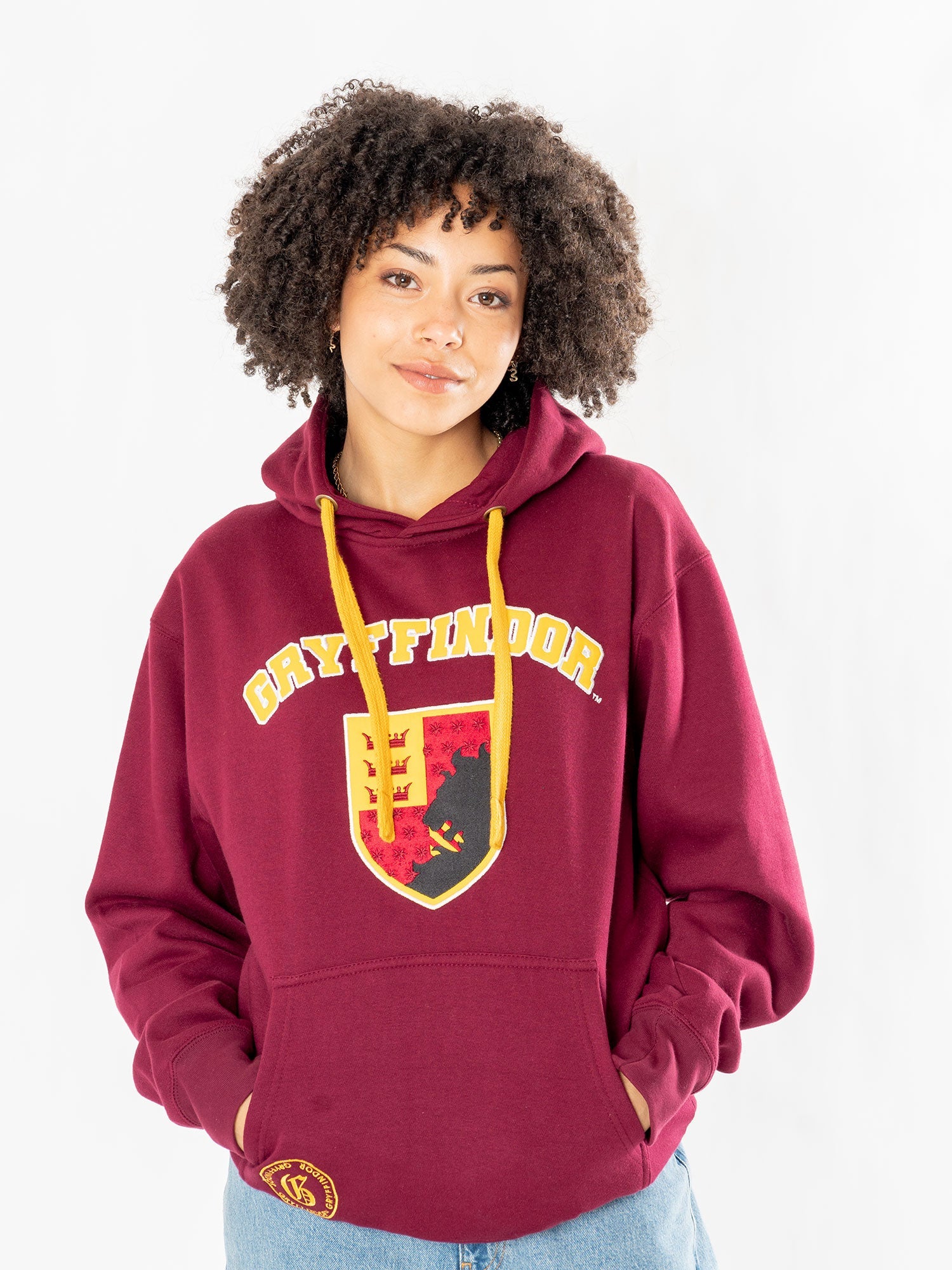 Gryffindor Adult Deluxe Harry Potter Hoodie 1