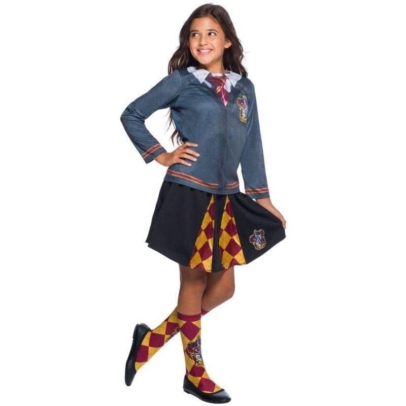 Gryffindor Grey Top Kids Harry Potter Costume_2