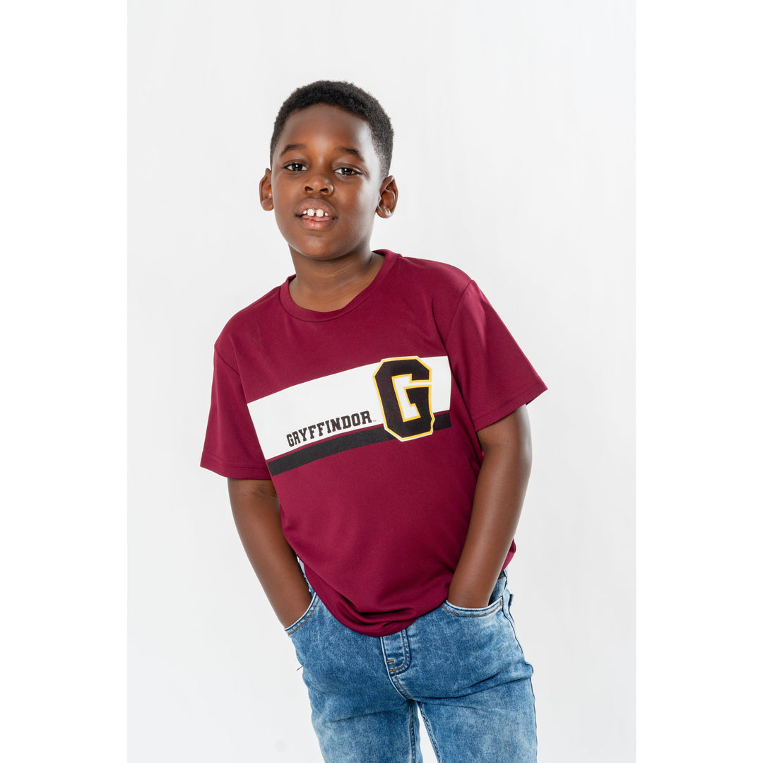 Gryffindor Kids Track & Field T-Shirt Harry Potter Gryffindor Kids Track & Field T-Shirt Harry Potter