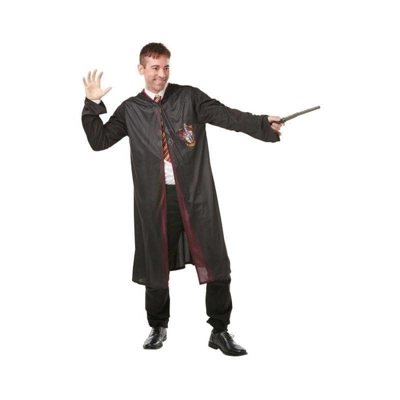 Gryffindor Robe Adults Costume Glasses Wand Harry Potter_1