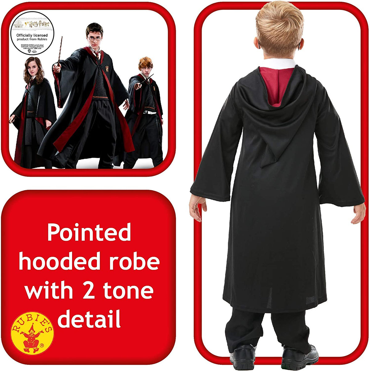 Gryffindor Robe Child Costume 8
