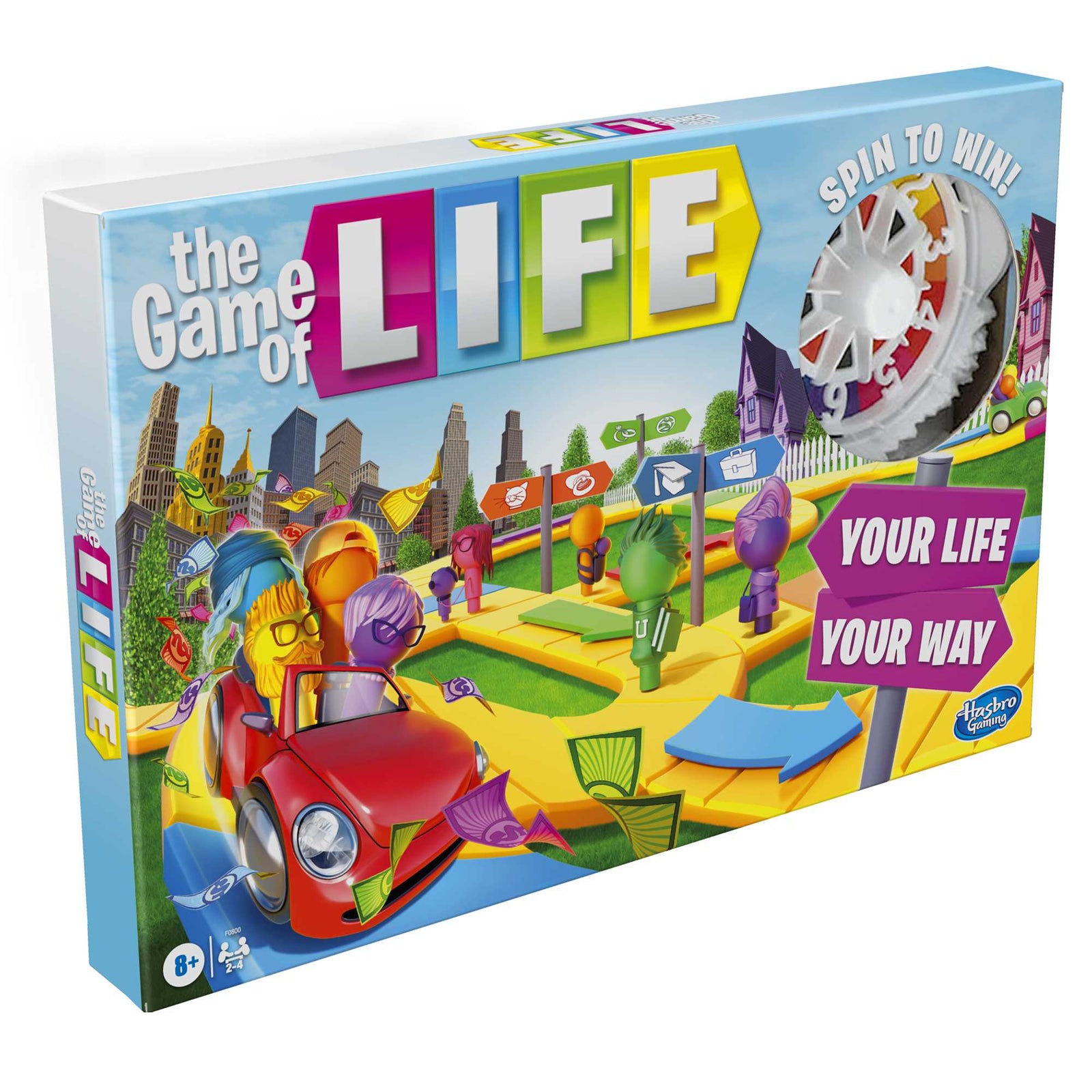 The Game Of Life Classic Refresh 2021 Board Game by Hasbro UK 1