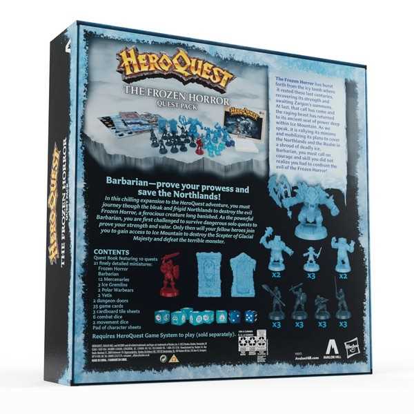 HeroQuest The Frozen Horror Expansion