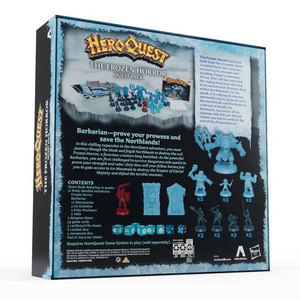 HeroQuest The Frozen Horror Expansion 2