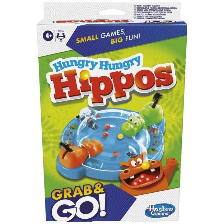 Hungry Hungry Hippos Grab and Go Board Game
