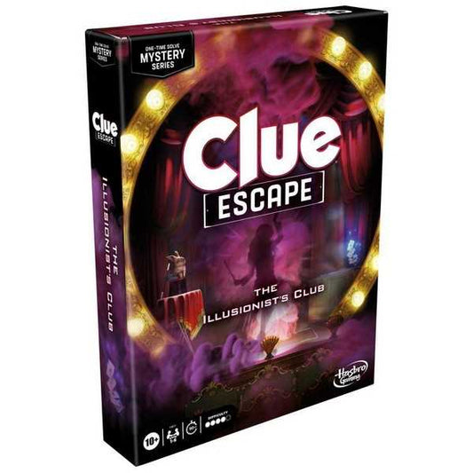 Clue Escape the Illusionists Club Board Game by Hasbro UK 1