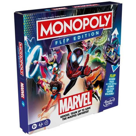 Monopoly Flip Marvel Board Game by Hasbro UK 1