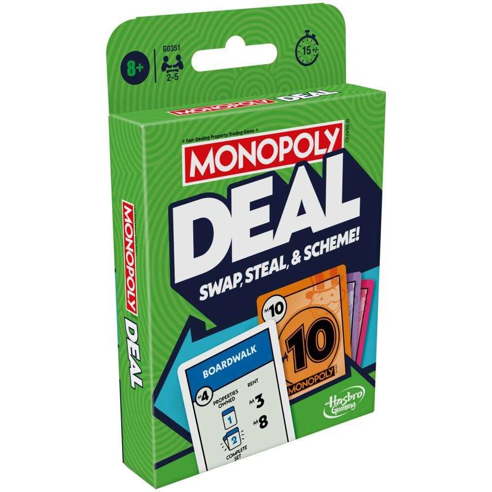 Monopoly Deal Refresh 2024 Card Game