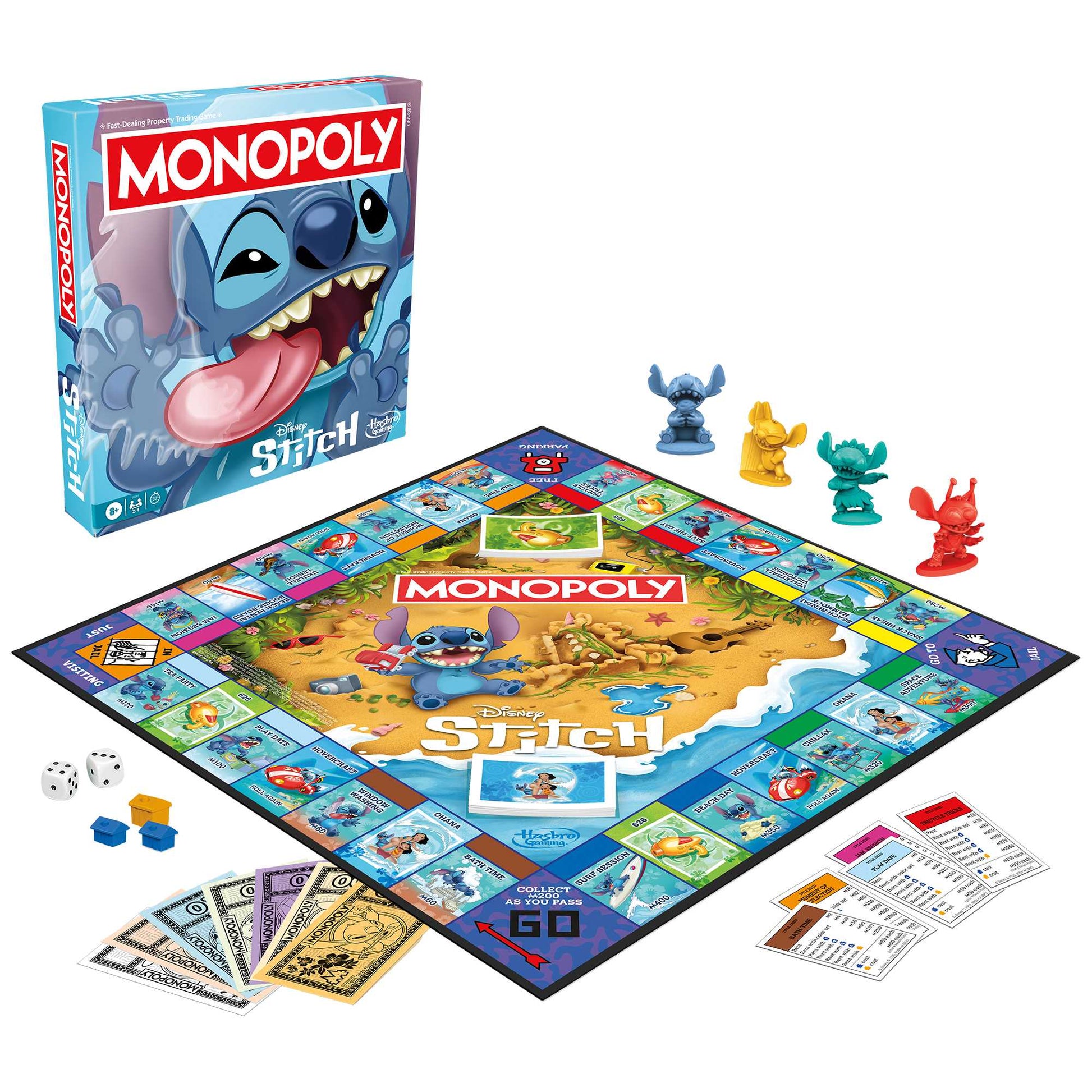 Monopoly Disney Stitch Edition Board Game by Hasbro UK 4