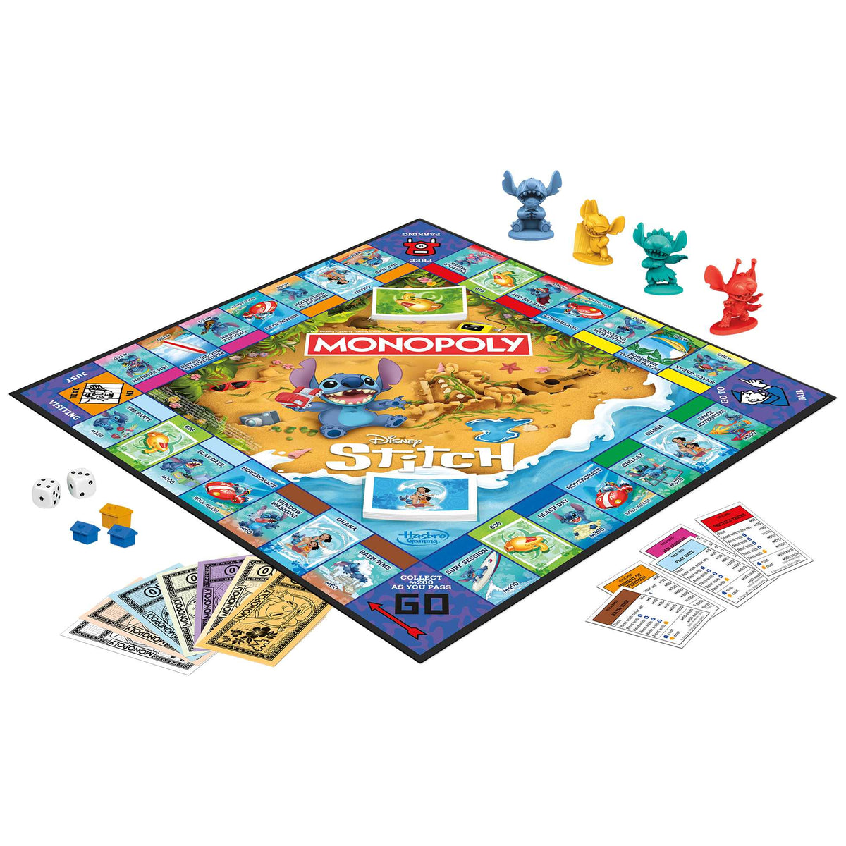 Monopoly Disney Stitch Edition Board Game by Hasbro UK 5