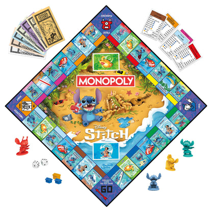 Monopoly Disney Stitch Edition Board Game by Hasbro UK 6
