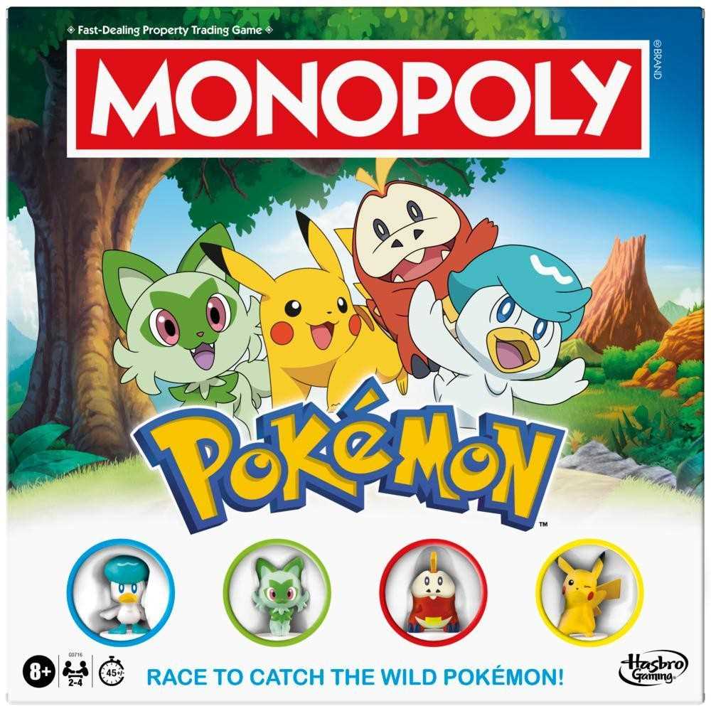 Monopoly Pokemon Board Game by Hasbro UK 1