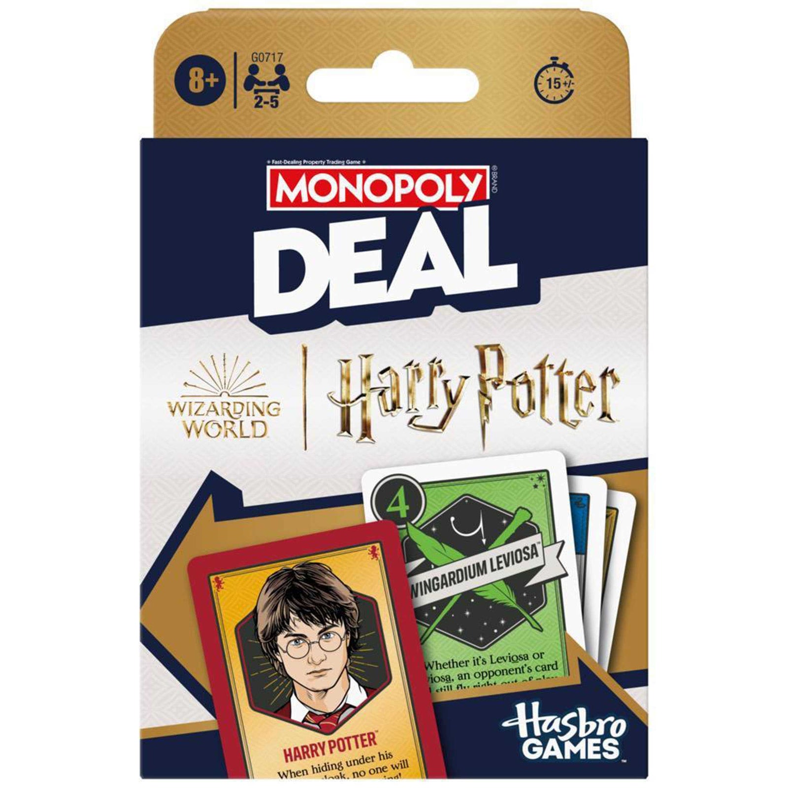 Monopoly Deal Harry Potter Board Game by Hasbro UK 1