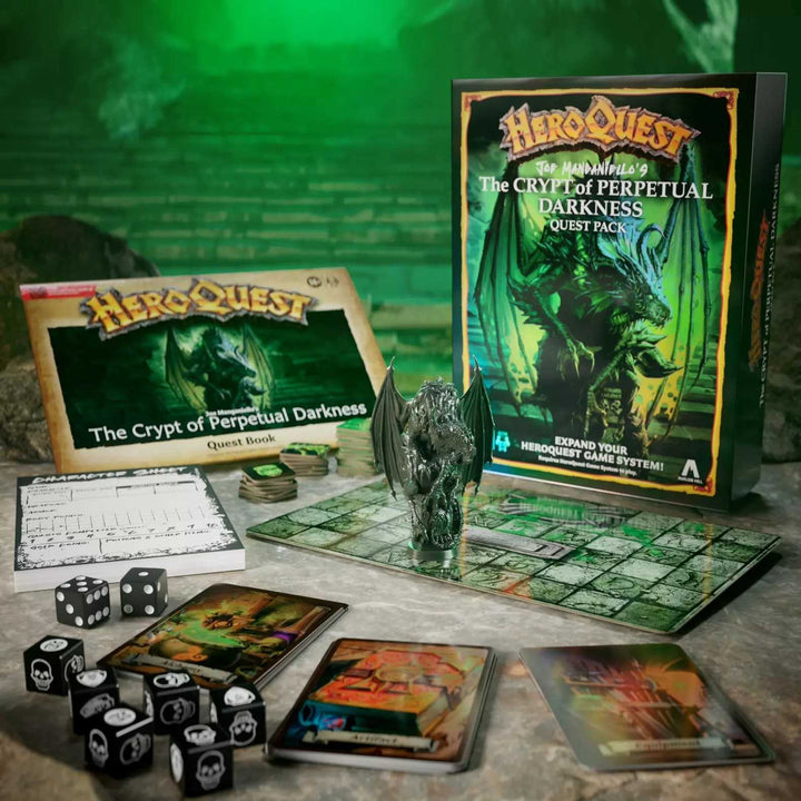 HeroQuest Crypt Of Perpetual Darkness Board Game by Avalon Hill 3