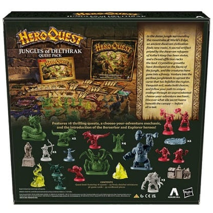 HeroQuest Jungles of Delthrak Board Game by Avalon Hill