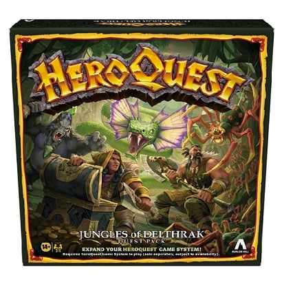 HeroQuest Jungles of Delthrak Board Game by Avalon Hill