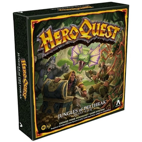 HeroQuest Jungles of Delthrak Board Game by Avalon Hill