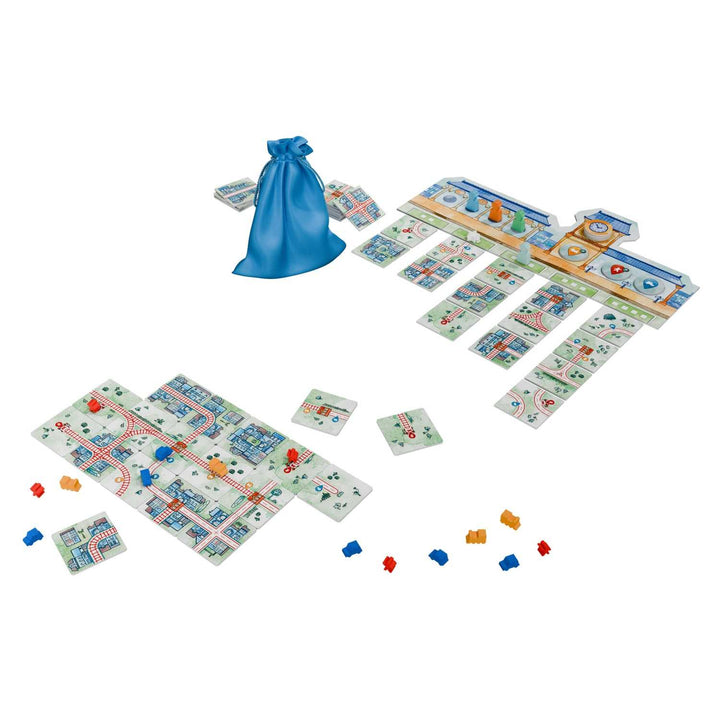 Railroad Tiles Board Game