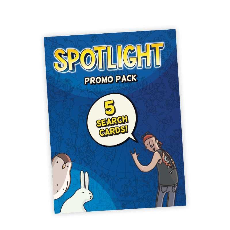 Spotlight Promo Cards Pack Board Game by Horrible Guild 1