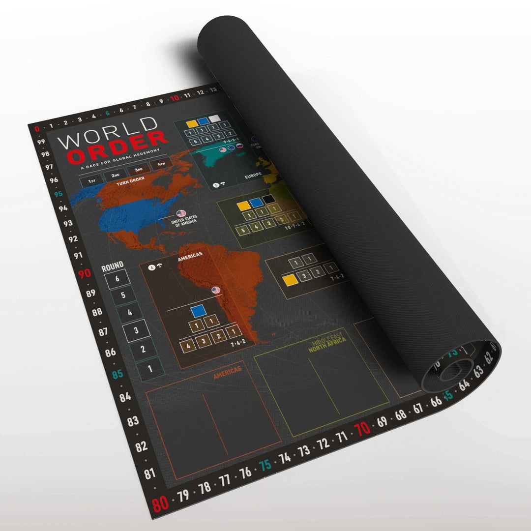 World Order Playmat Board Game Accessory