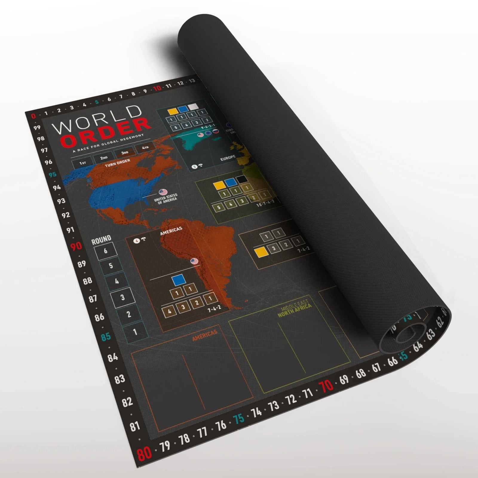 World Order Playmat Board Game Accessory