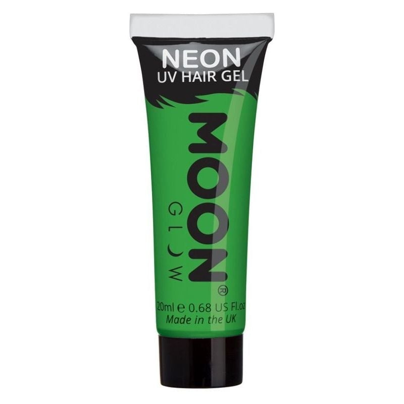 Hair Gel Moon Glow Intense Neon UV Adult Single 20ml Costume Make Up 2