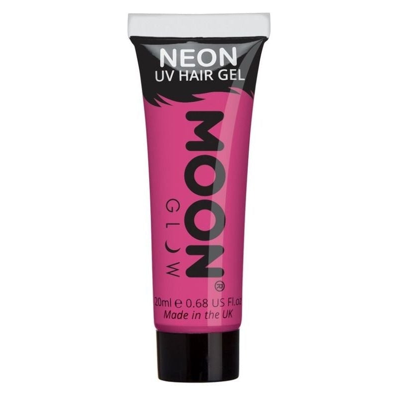 Hair Gel Moon Glow Intense Neon UV Adult Single 20ml Costume Make Up 3