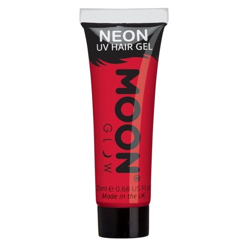 Hair Gel Moon Glow Intense Neon UV Adult Single 20ml Costume Make Up 6