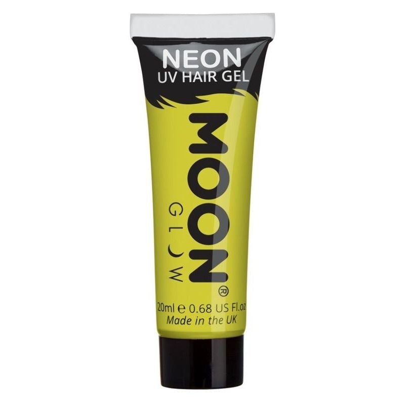 Hair Gel Moon Glow Intense Neon UV Adult Single 20ml Costume Make Up 8
