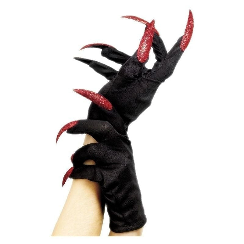 Size Chart Halloween Gloves Adult Black