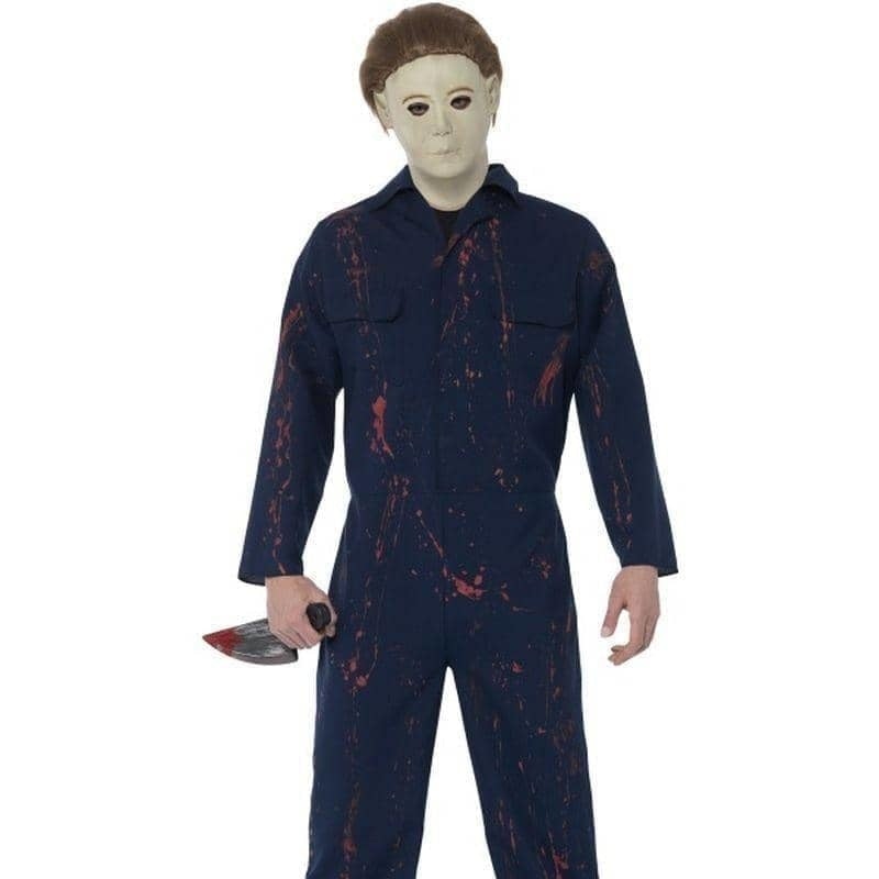 Halloween H20 Michael Myers Costume Adult Blue 1